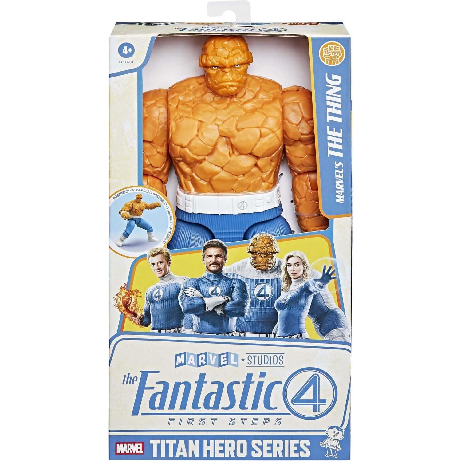 Marvel - Studios The Fantastic Four: First Steps Titan Hero Series The Thing 12-Inch Action Figure