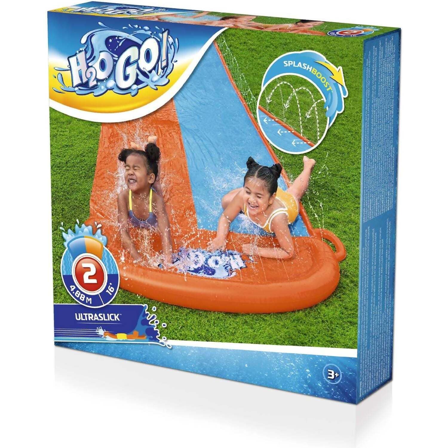 H2o GO! - Double Water Slip & Slide 16FT/4.88M