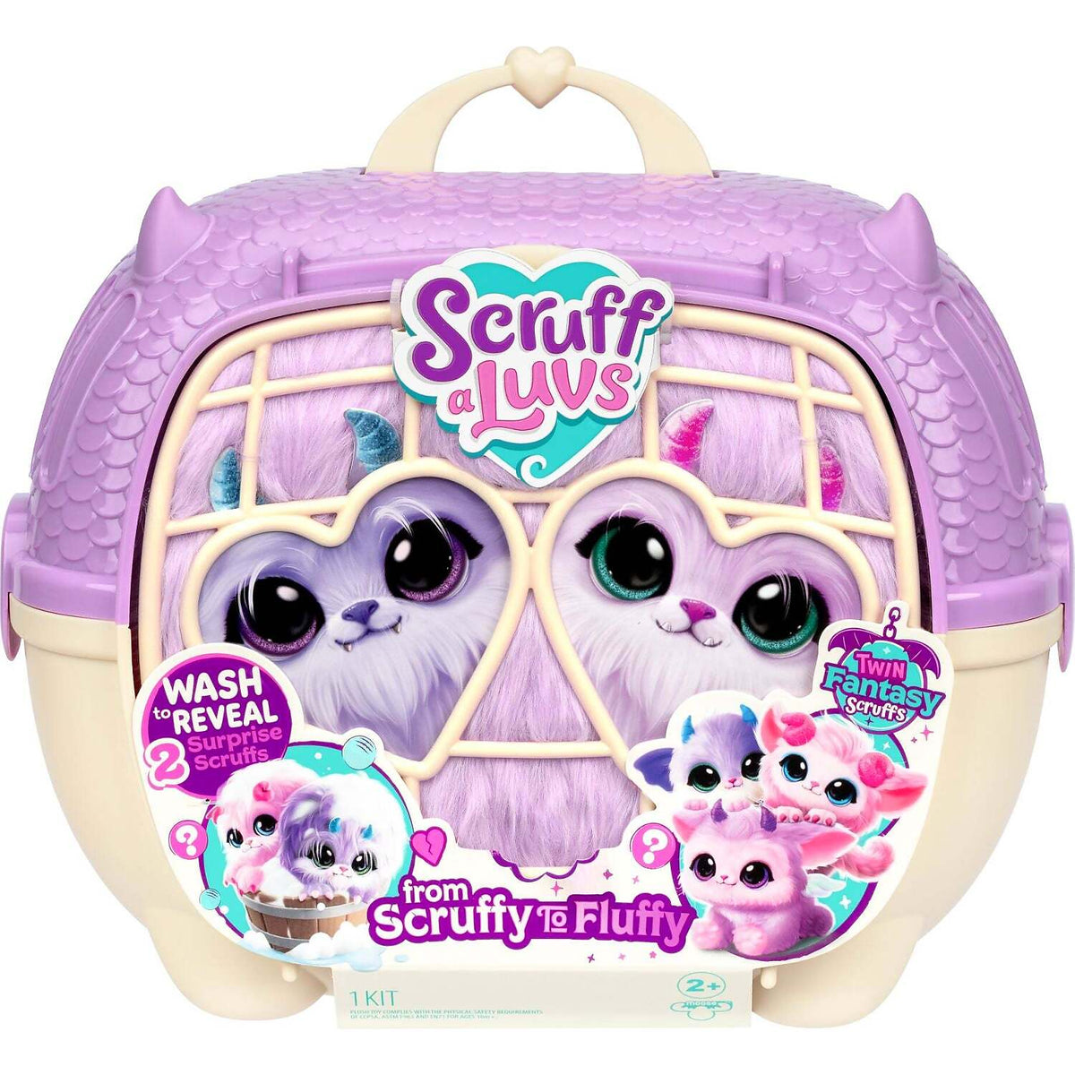 Scruff a Luvs - Twin Fantasy Scruffs Mystery 2 Pack Plush