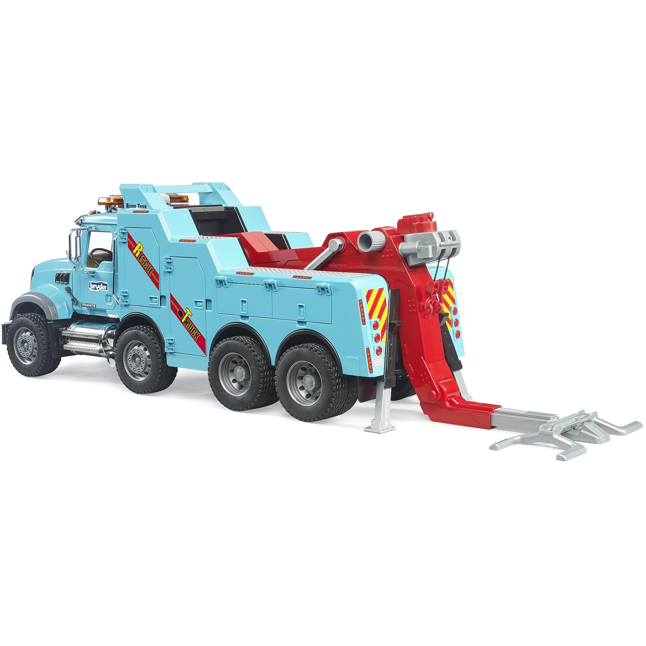 Bruder - MACK Granite Heavy tow truck with light and sound module