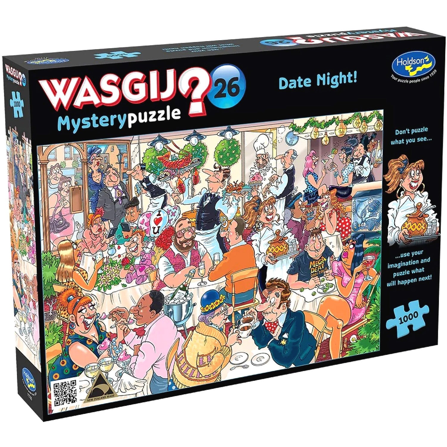 WASGIJ? - Mystery 26 Date Night! Holdson Jigsaw Puzzle 1000 Pieces