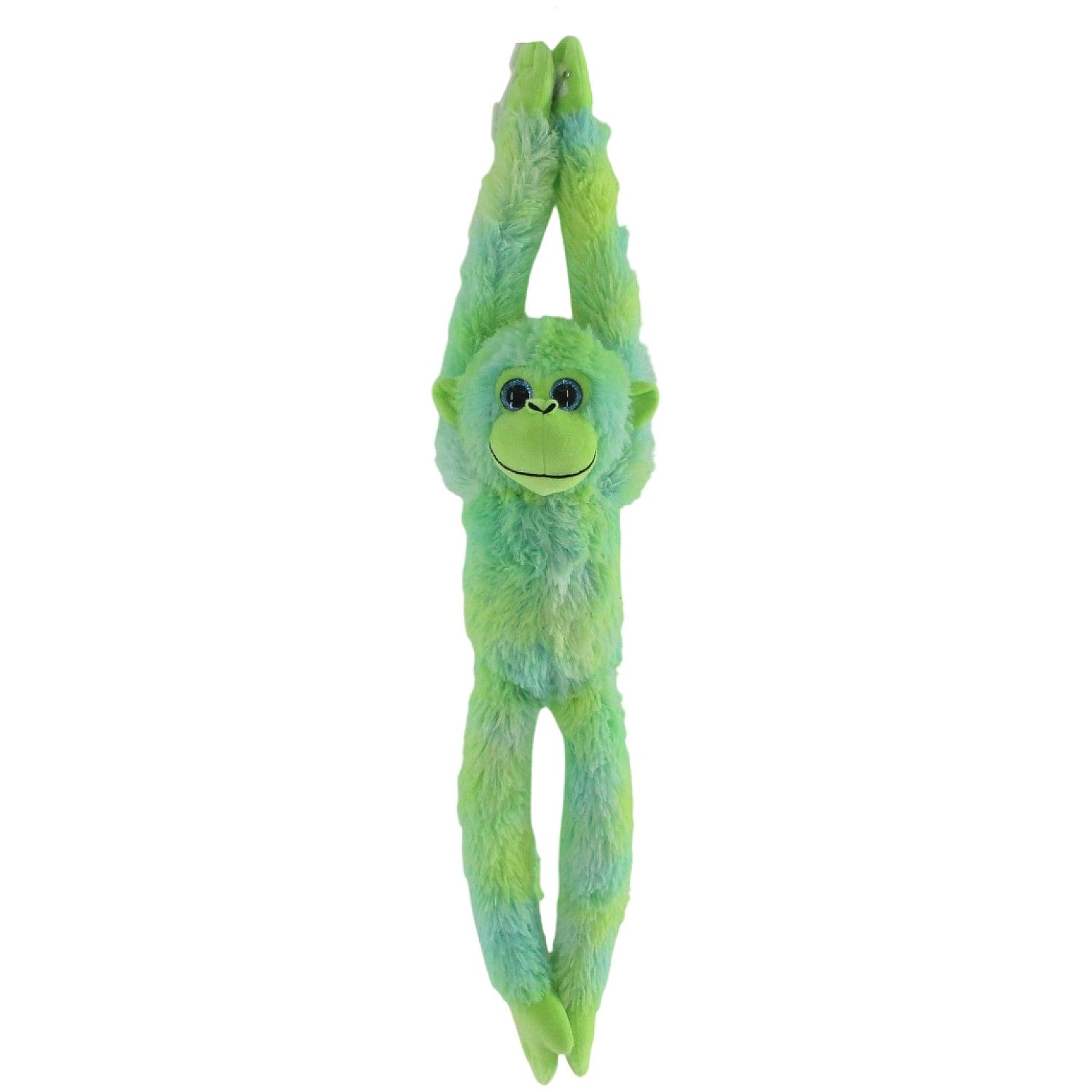 Cotton Candy - Plush Tangles Hanging Monkey - Green