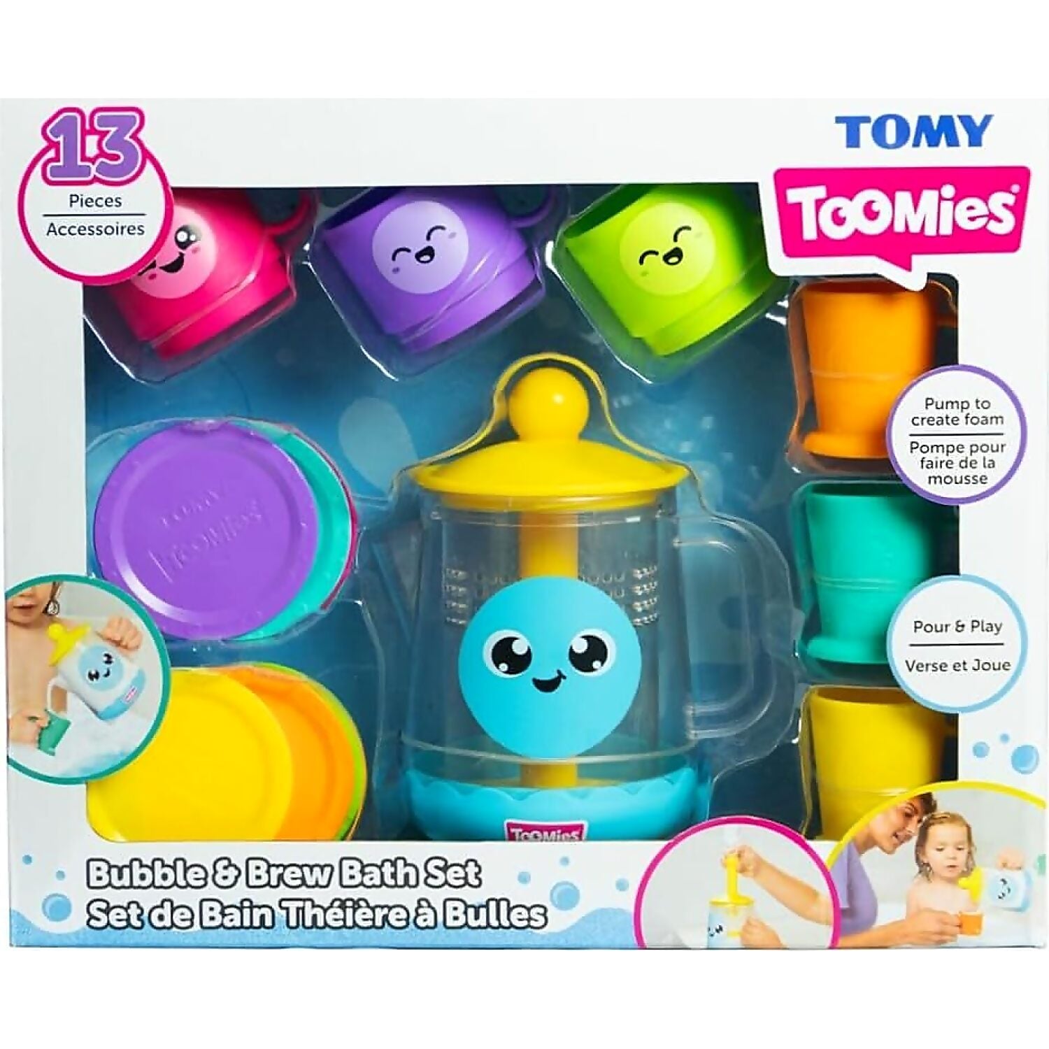 TOMY - Toomies Bubble & Brew Tea Set