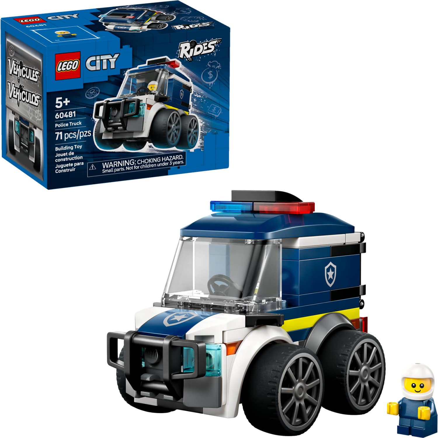 LEGO® 60481 Rides - Police Truck - City
