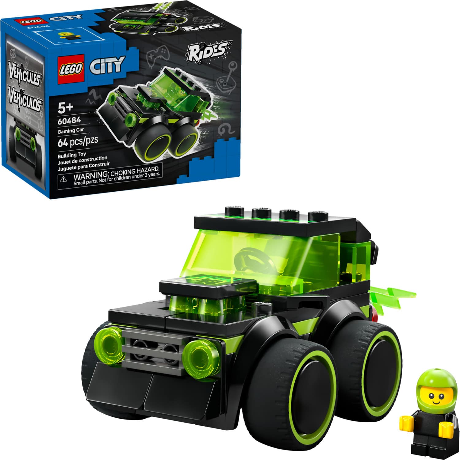 LEGO® 60484 - Rides - Gaming Race Car - City