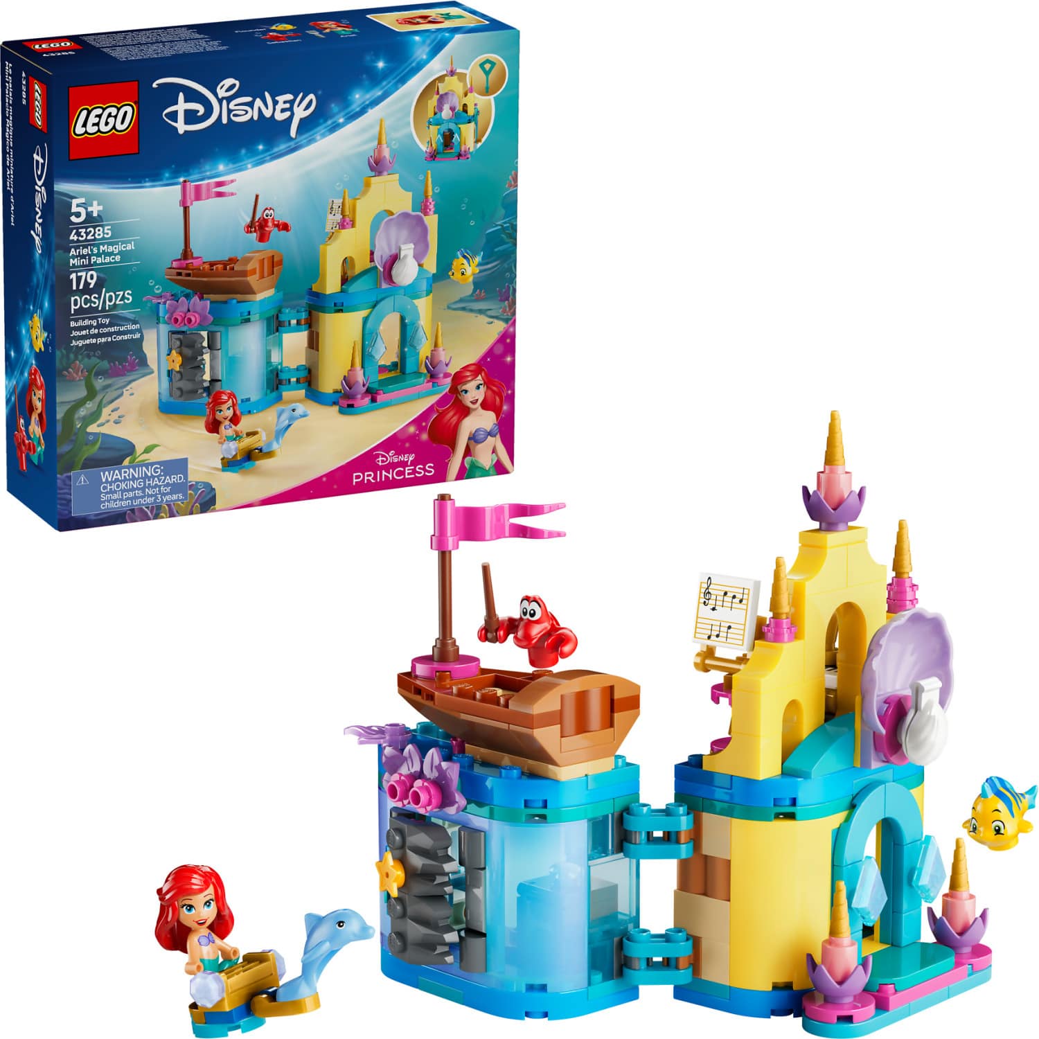 LEGO® 43285 Ariel's Magical Mini Palace - Disney