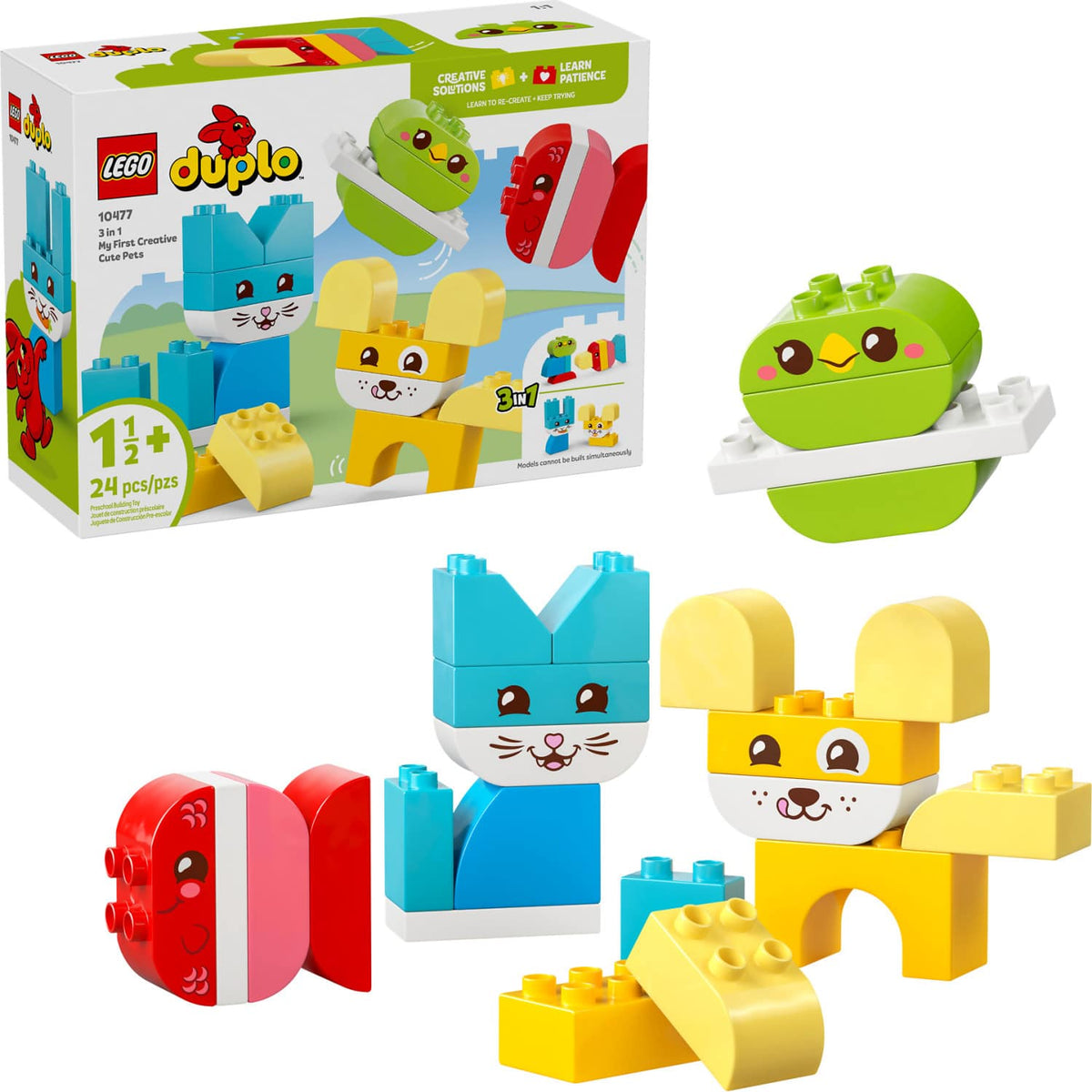 LEGO® 10477 3-in-1 Creative Cute Pets -  DUPLO®