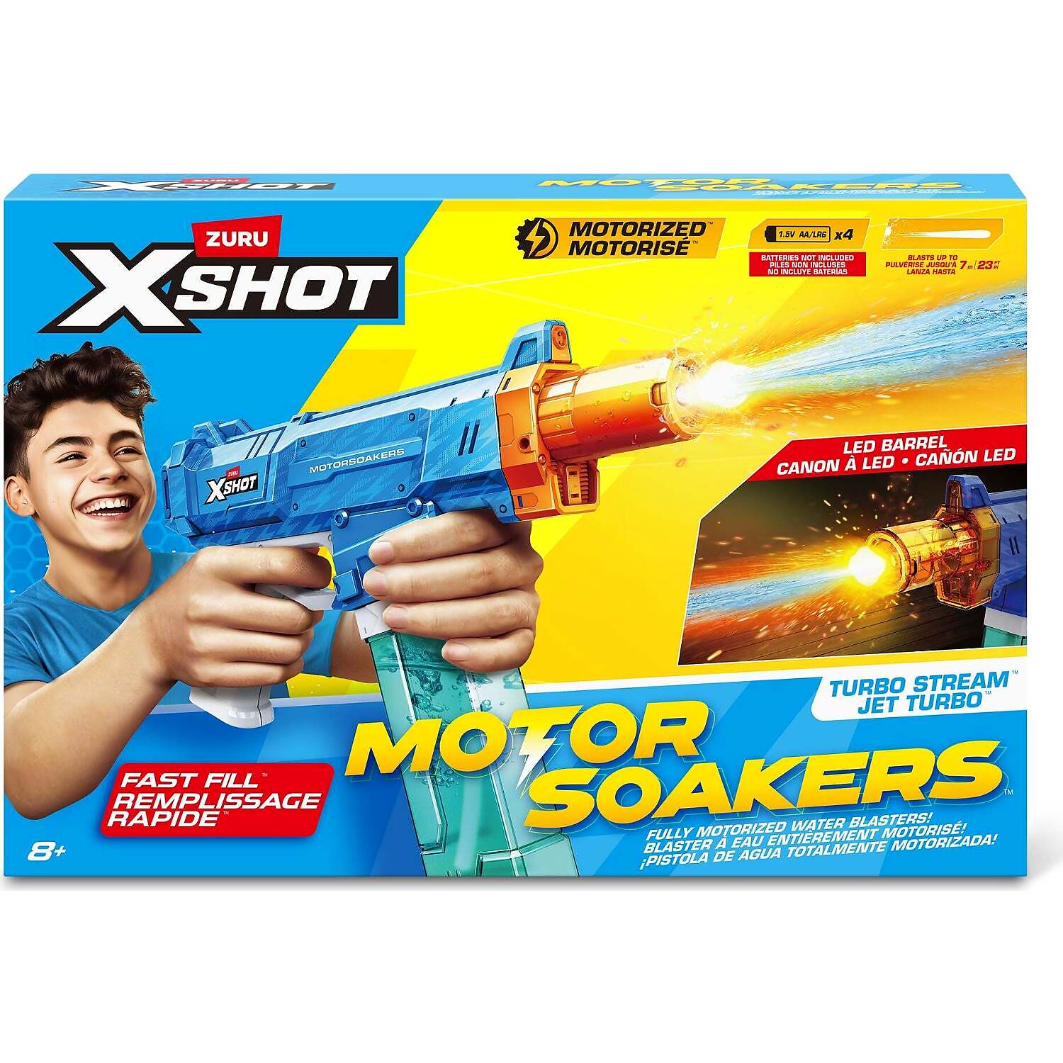 ZURU - X-Shot Turbo Stream Fast Fill Motor Soakers