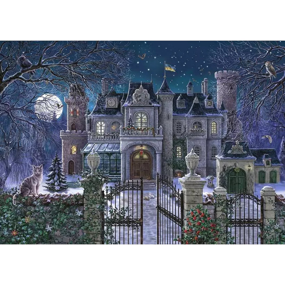 Ravensburger - Christmas Villa Jigsaw Puzzle 1000 Pieces - Xmas