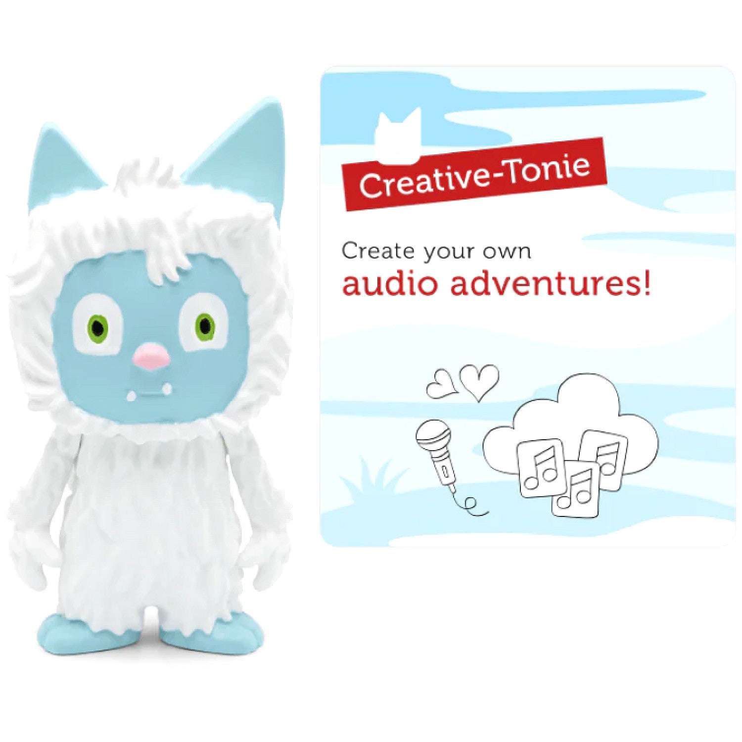 Tonies - Lenny Pearce Yeti Creative Tonie Audio Character (Toniebox not Included)