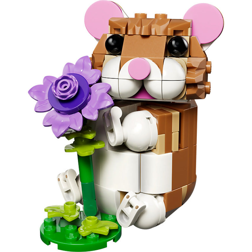 LEGO® 31376 Cute Hamster with a Flower - Creator 3-in-1