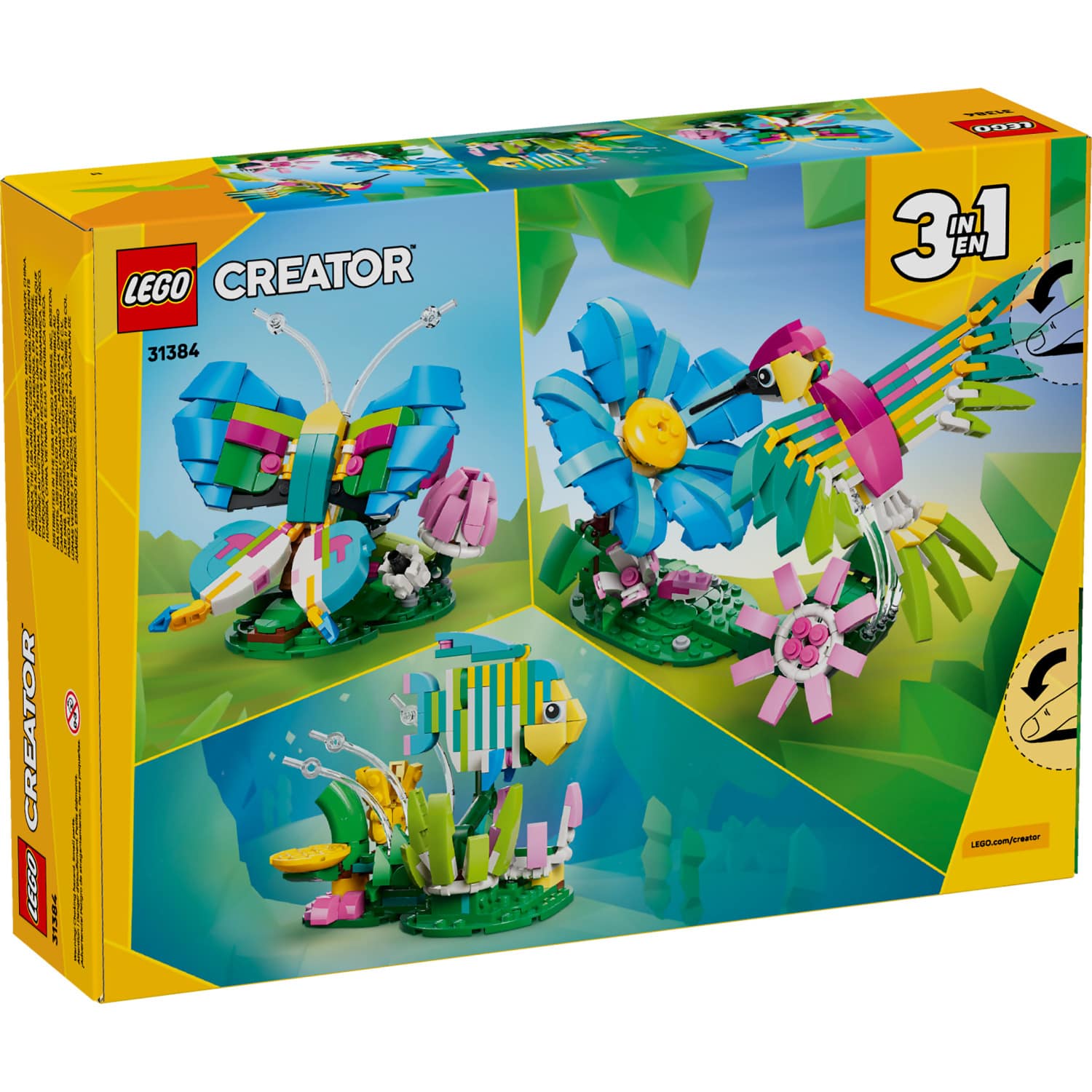 LEGO® 31384 Wild Animals: Colorful Hummingbird - Creator 3-in-1