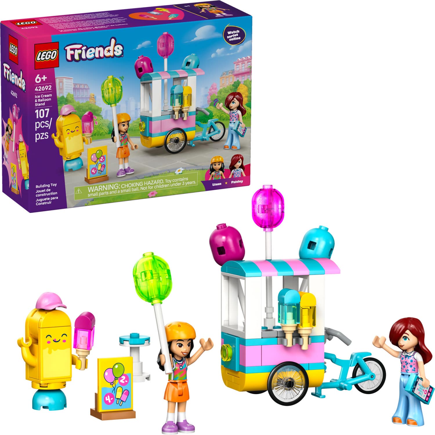 LEGO® 42692 Ice Cream & Balloon Stand - Friends