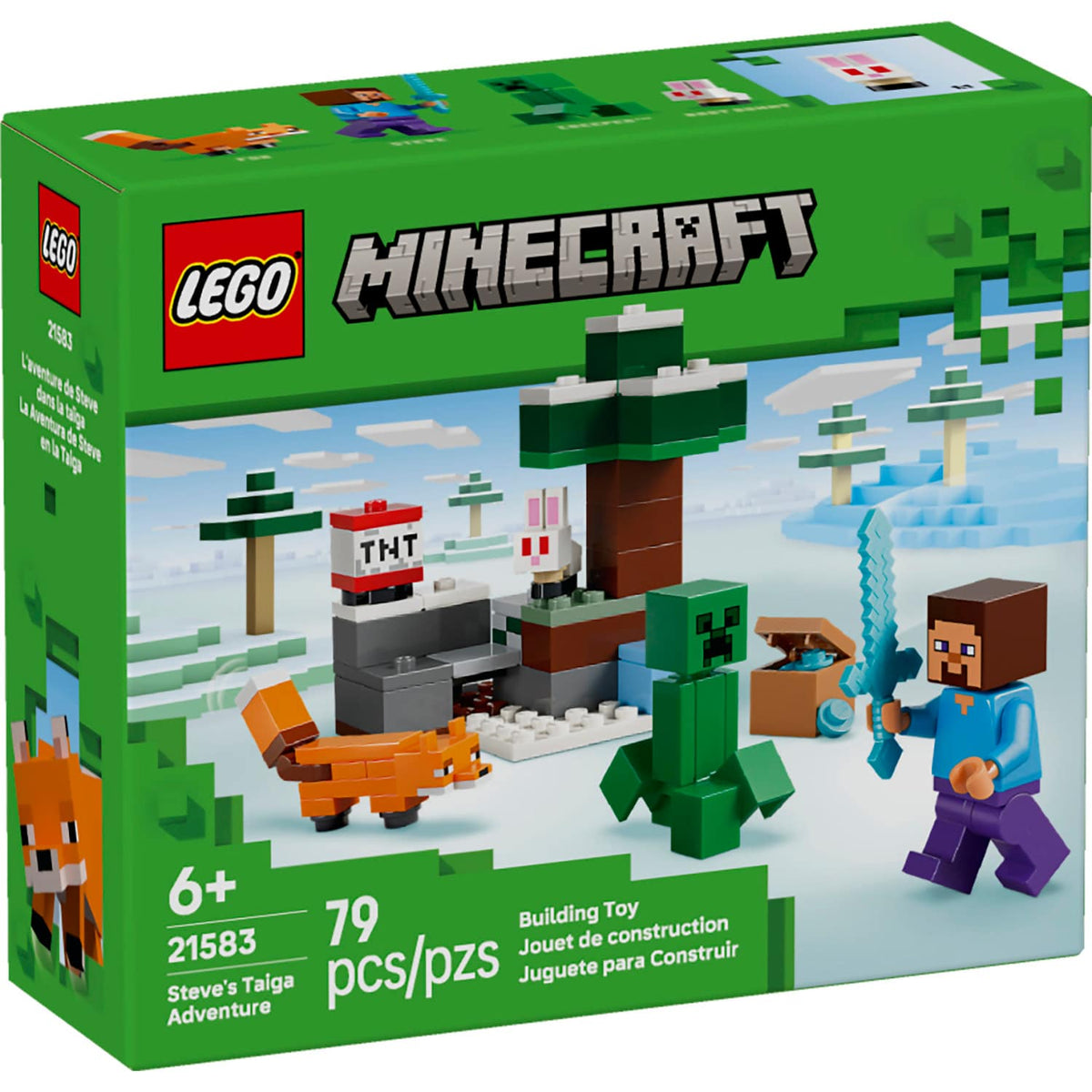 LEGO® 21583 Steve's Taiga Adventure - Minecraft®