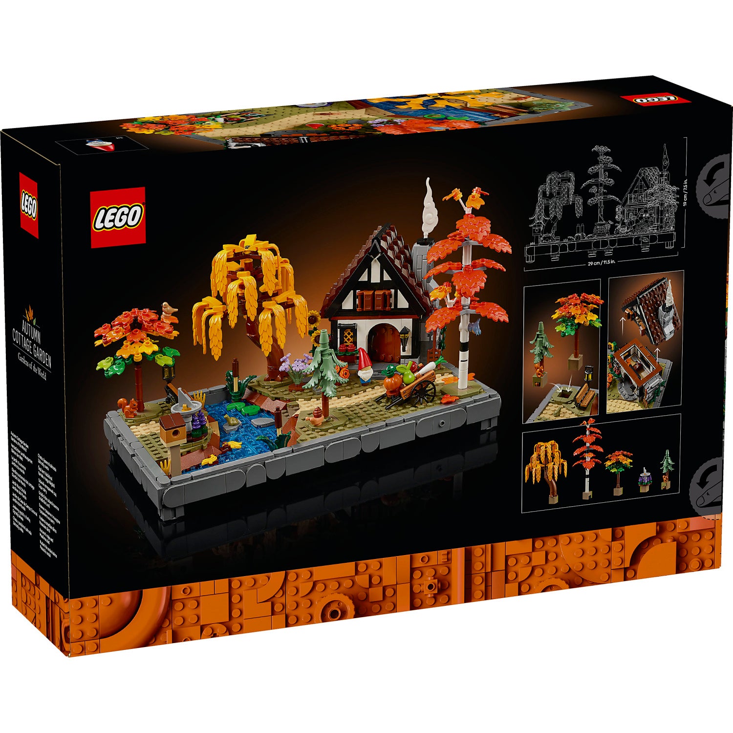 LEGO® 11372 Autumn Cottage Garden - Icons