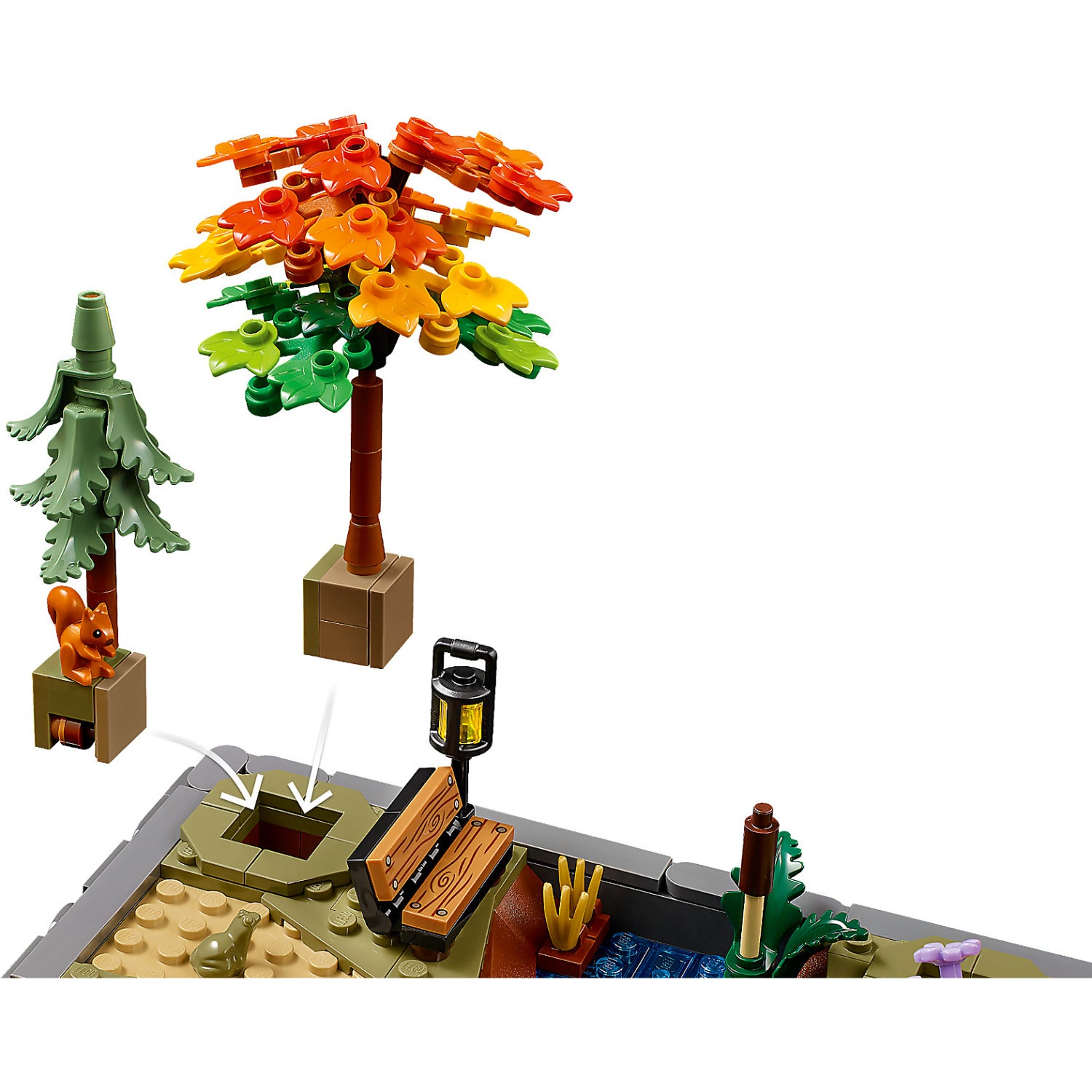 LEGO® 11372 Autumn Cottage Garden - Icons