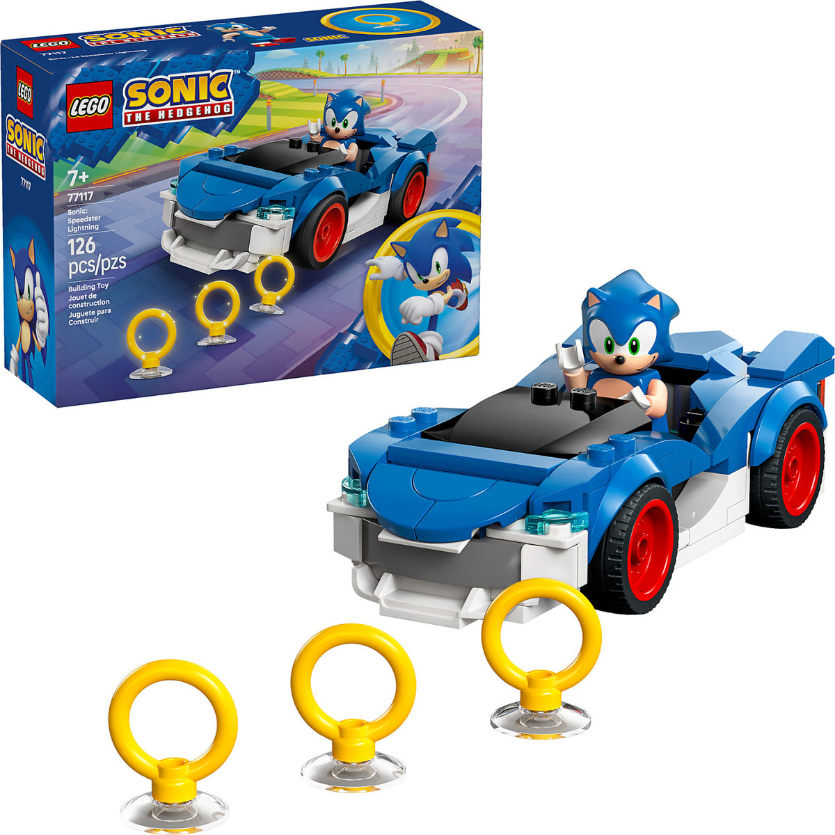 LEGO® 77117 Sonic: Speedster Lightning - Sonic the Hedgehog™