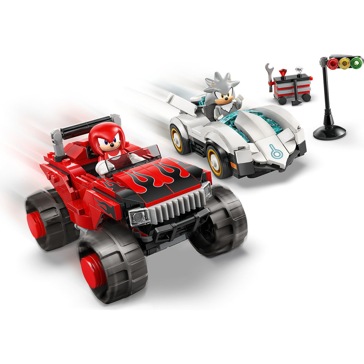 LEGO® 77118 Silver's Car vs. Knuckles Monster Truck - Sonic the Hedgehog™