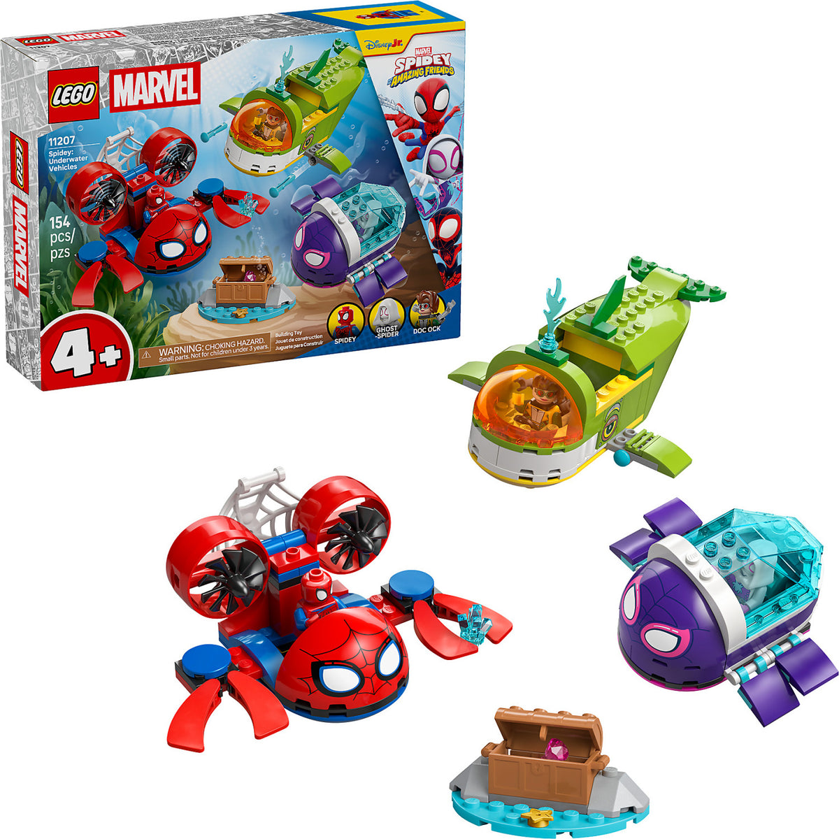 LEGO® 11207 Spidey: Underwater Vehicles - Marvel Super Heroes 4+