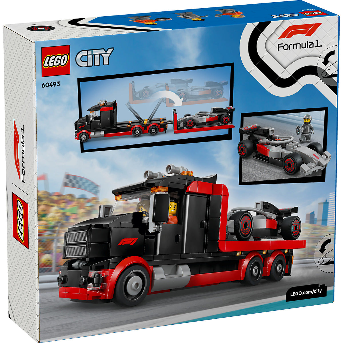 LEGO® 60493 F1 Display Truck with Audi F1 Race Car - City