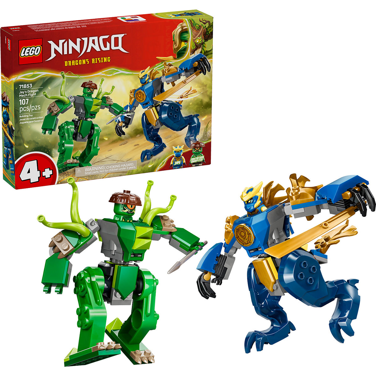LEGO® 71853 Jay's Dragon Mech Fight - NINJAGO® 4+