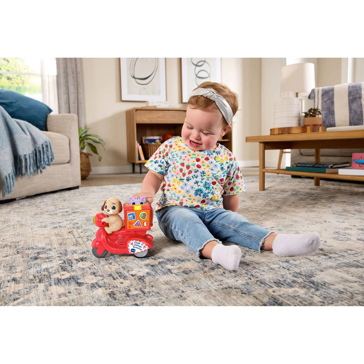 VTech - Dash n Deliver Scooter