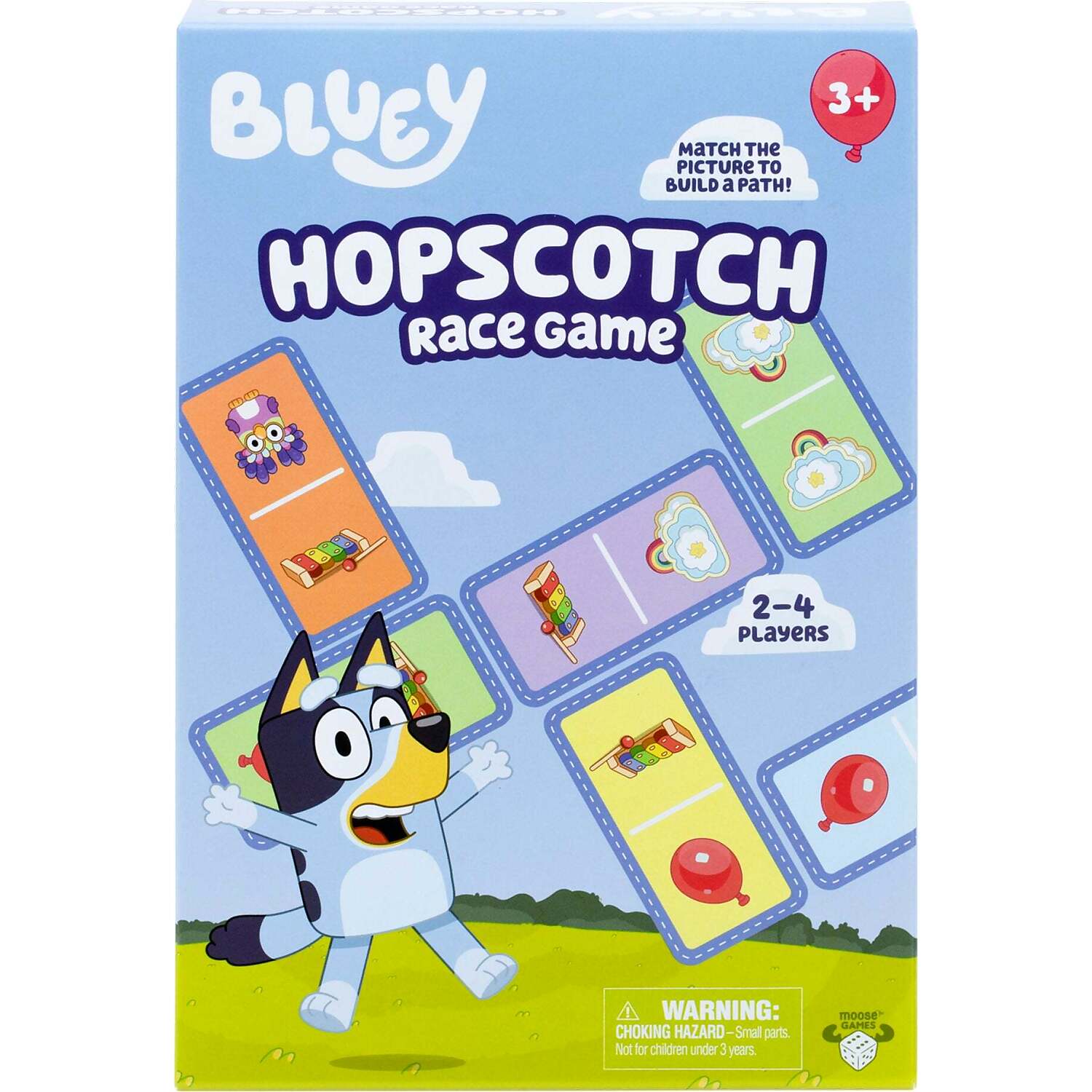 Bluey - Hopscotch Race Game