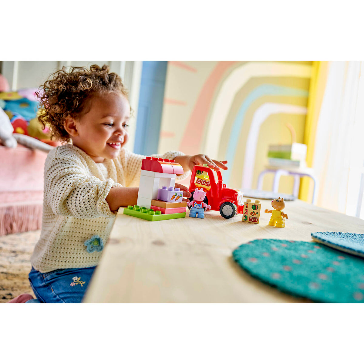 LEGO® 10468 Peppa Pig Tractor and Market -  DUPLO®