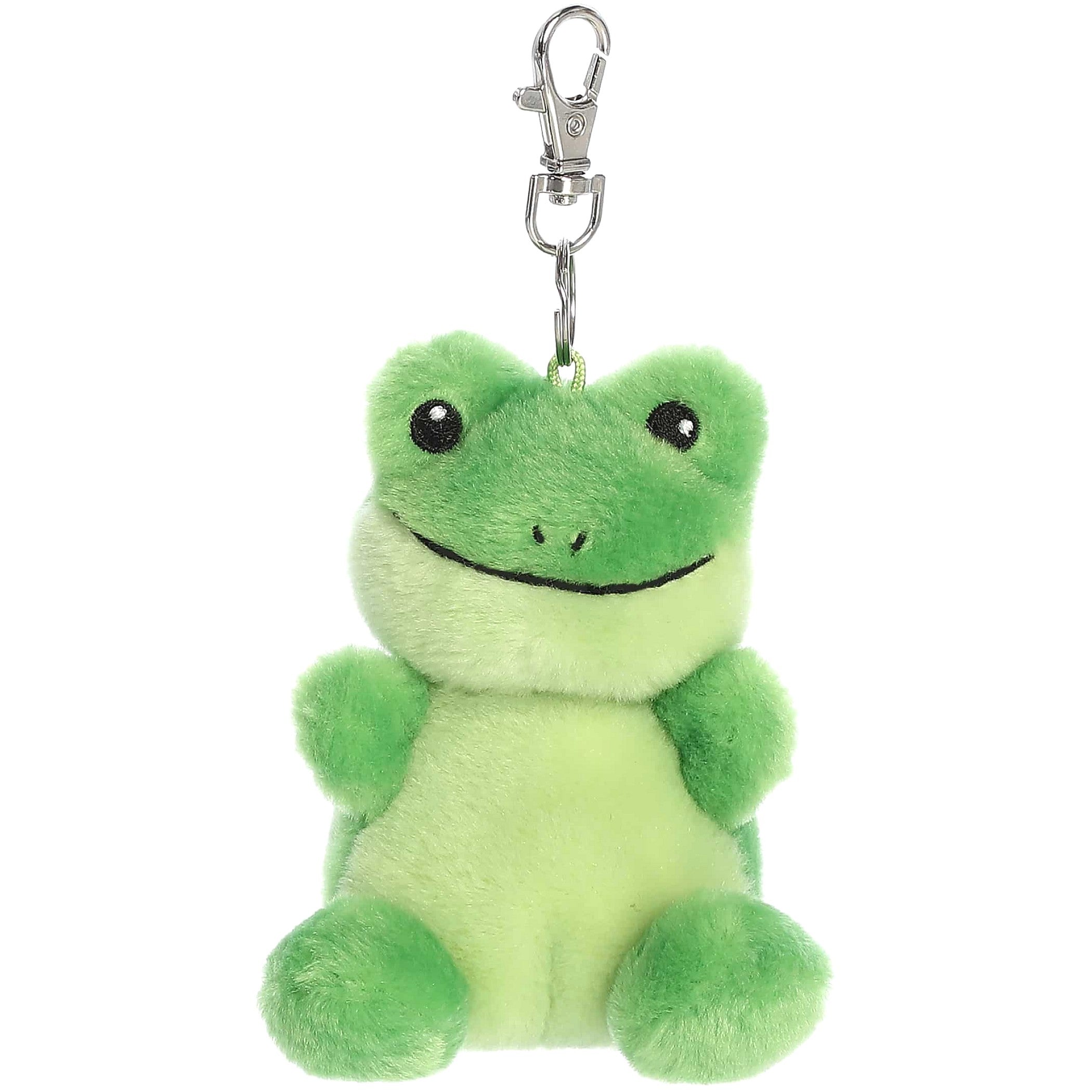 Cotton Candy - Palm Pals Clip On Ribbits Frog Plush