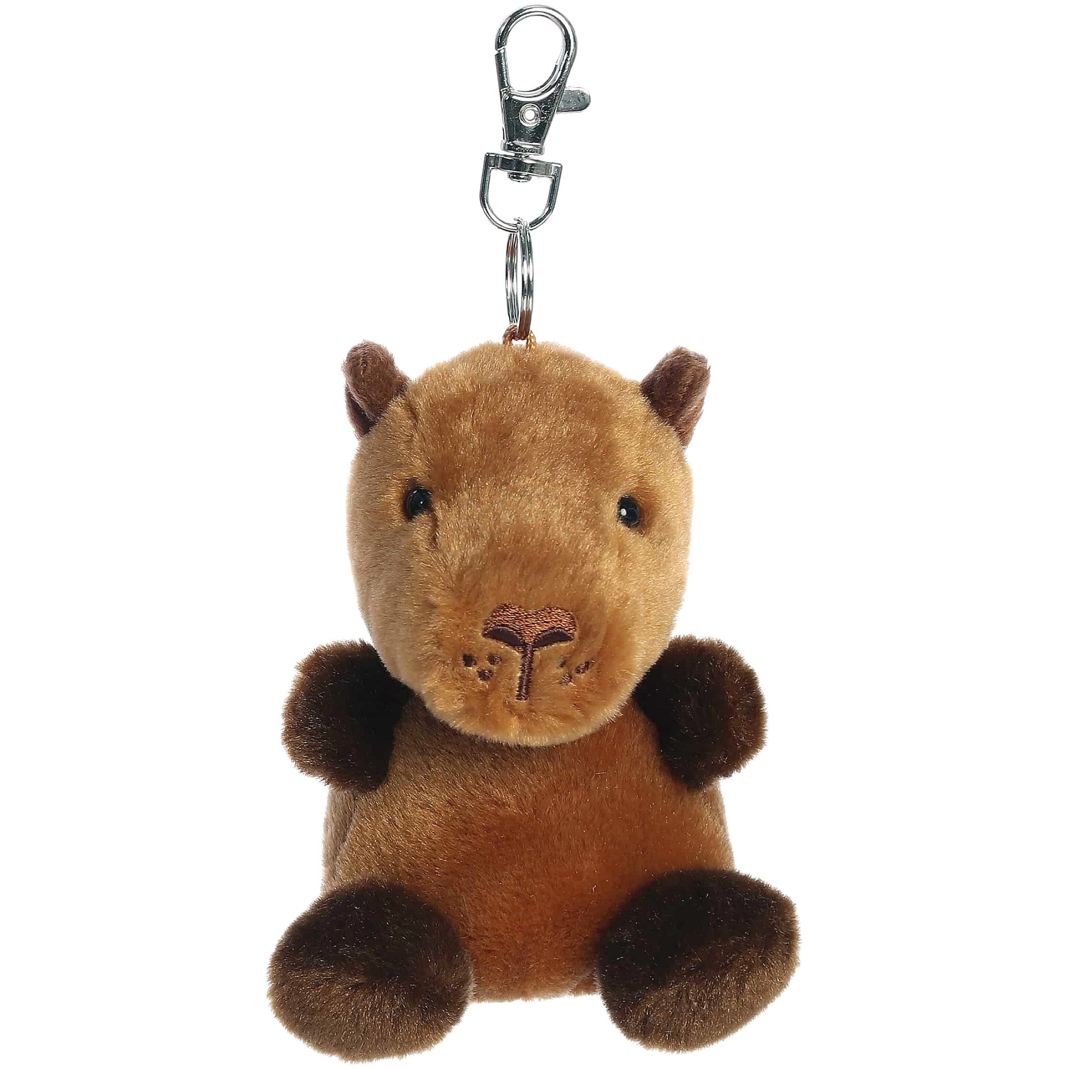 Cotton Candy - Palm Pals Clip On Sid Capybara Plush