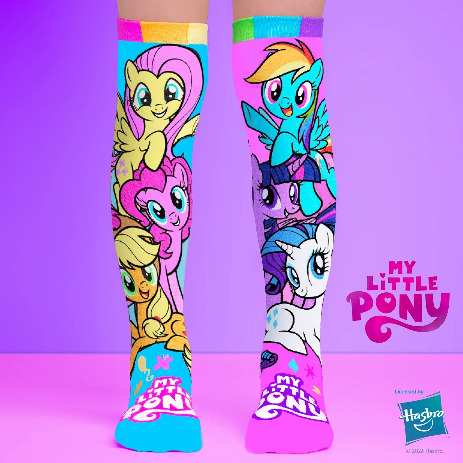 Madmia - My Little Pony Socks Kids & Adults Age 6y+