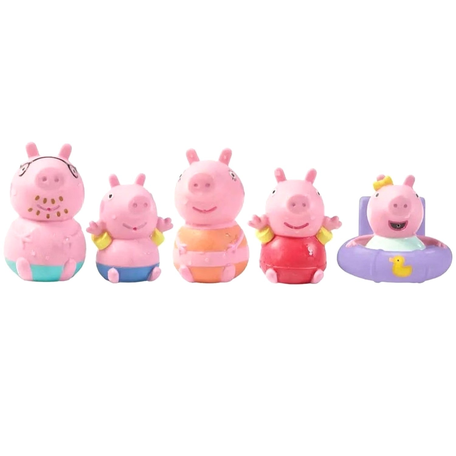TOMY - Toomies Peppa Pig Family Bath Squirters 5 Pack