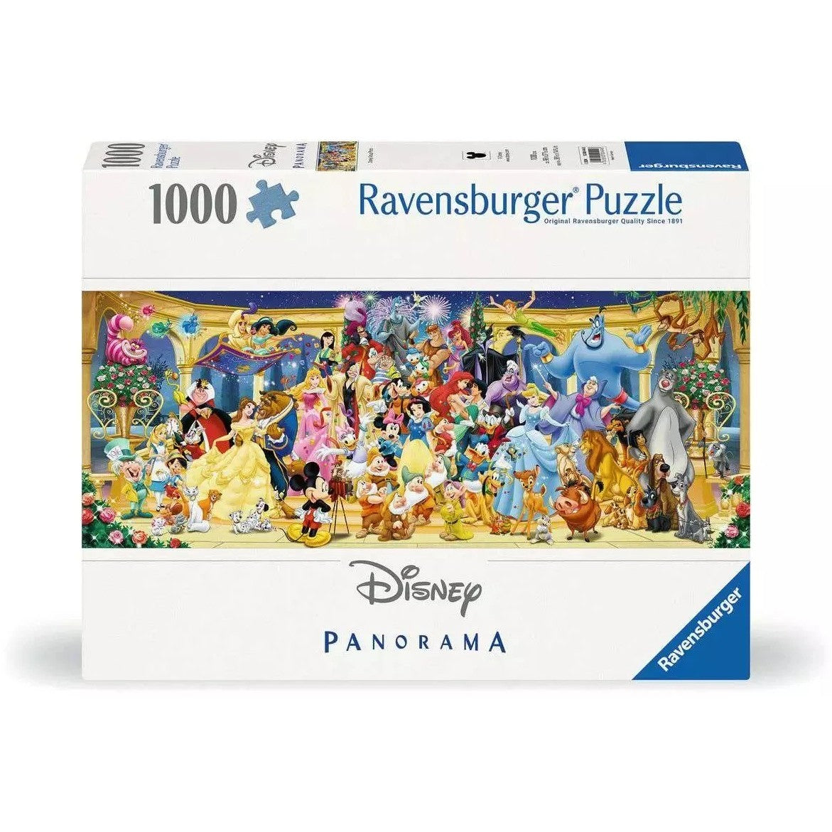 Ravensburger - Disney Group Photo Panorama Jigsaw Puzzle 1000 Pieces