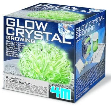 4M - Glow In The Dark Crystal Growing Kit