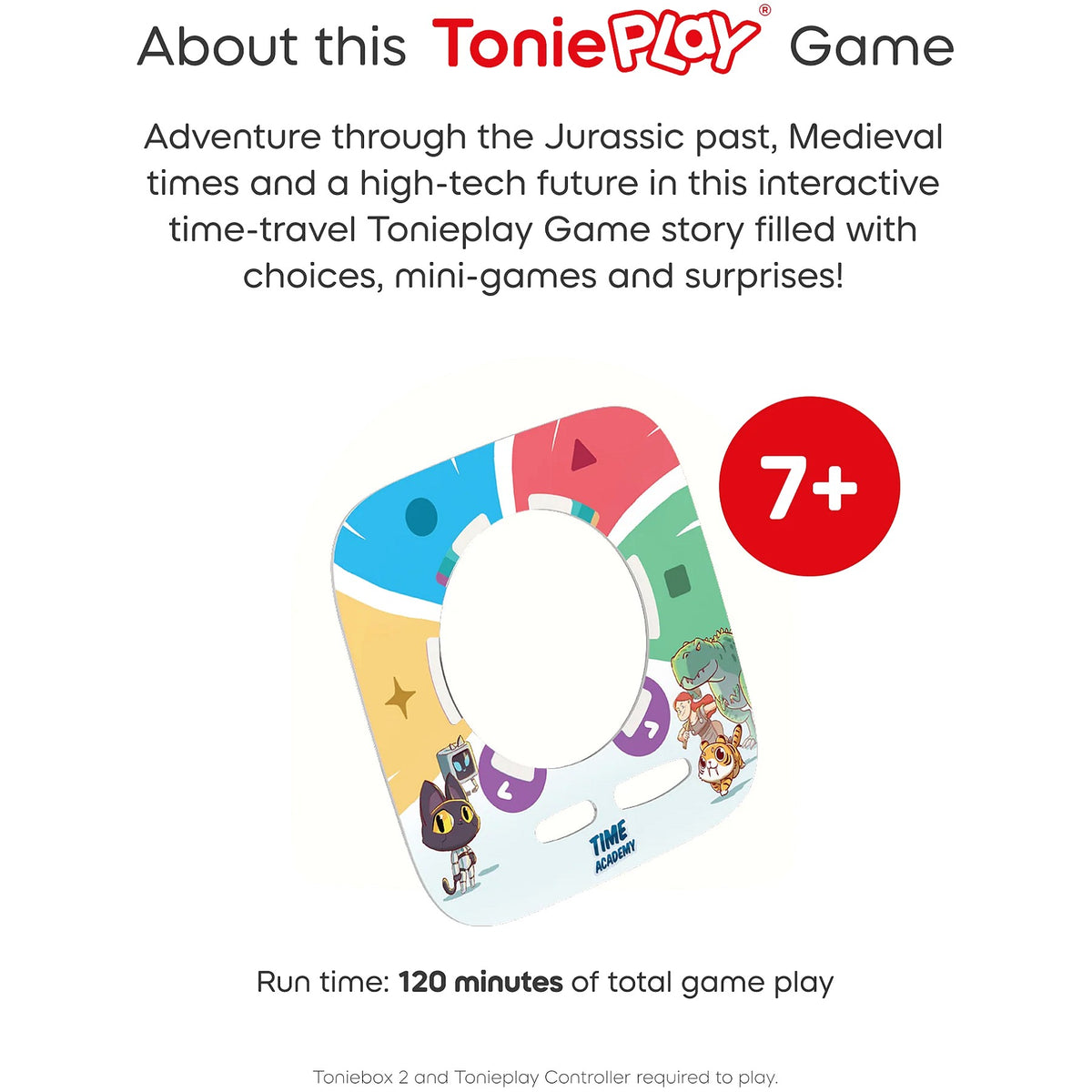 Tonies - Tonieplay Time Academy (Toniebox not Included)