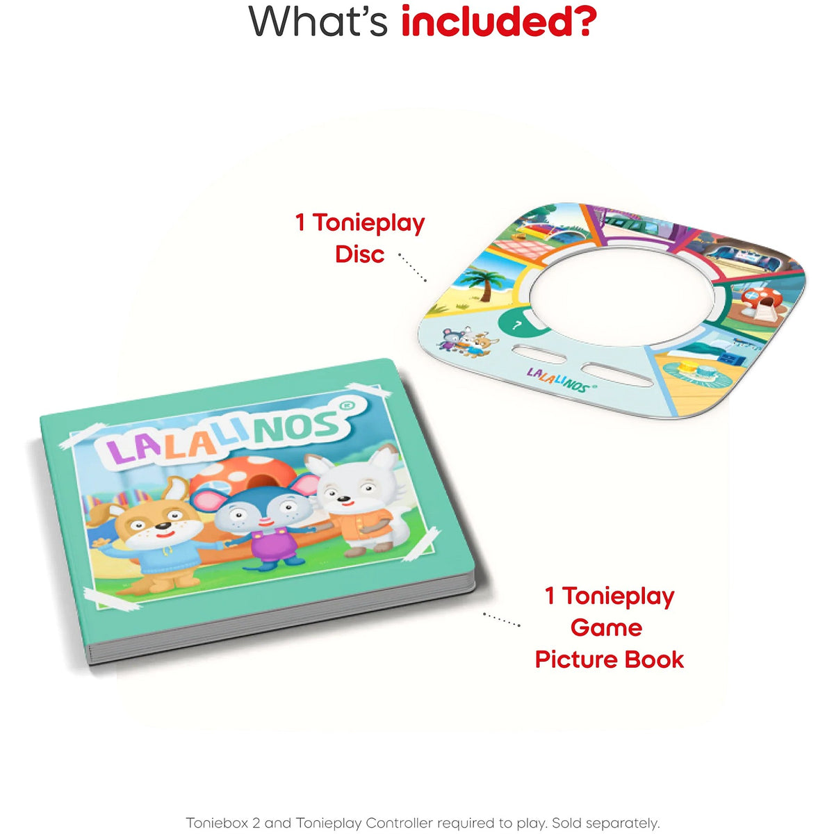 Tonies - Tonieplay Lalalinos: Find the Photo Game (Toniebox not Included)