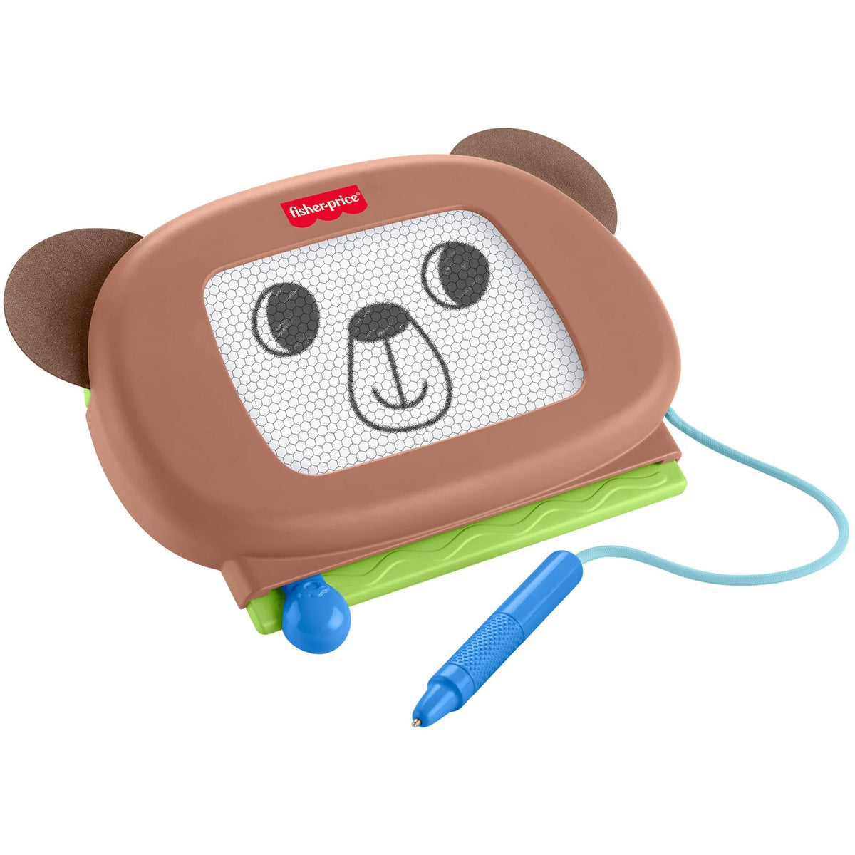 Fisher-Price - Friendship Forest Doodle Pro Brown Bear Magnetic Writing & Drawing Tablet - Mattel