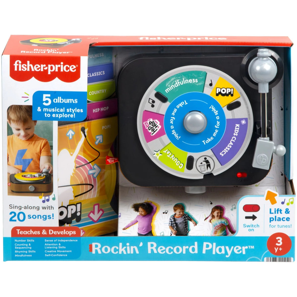 Fisher-Price - Rockin Record Player - Mattel