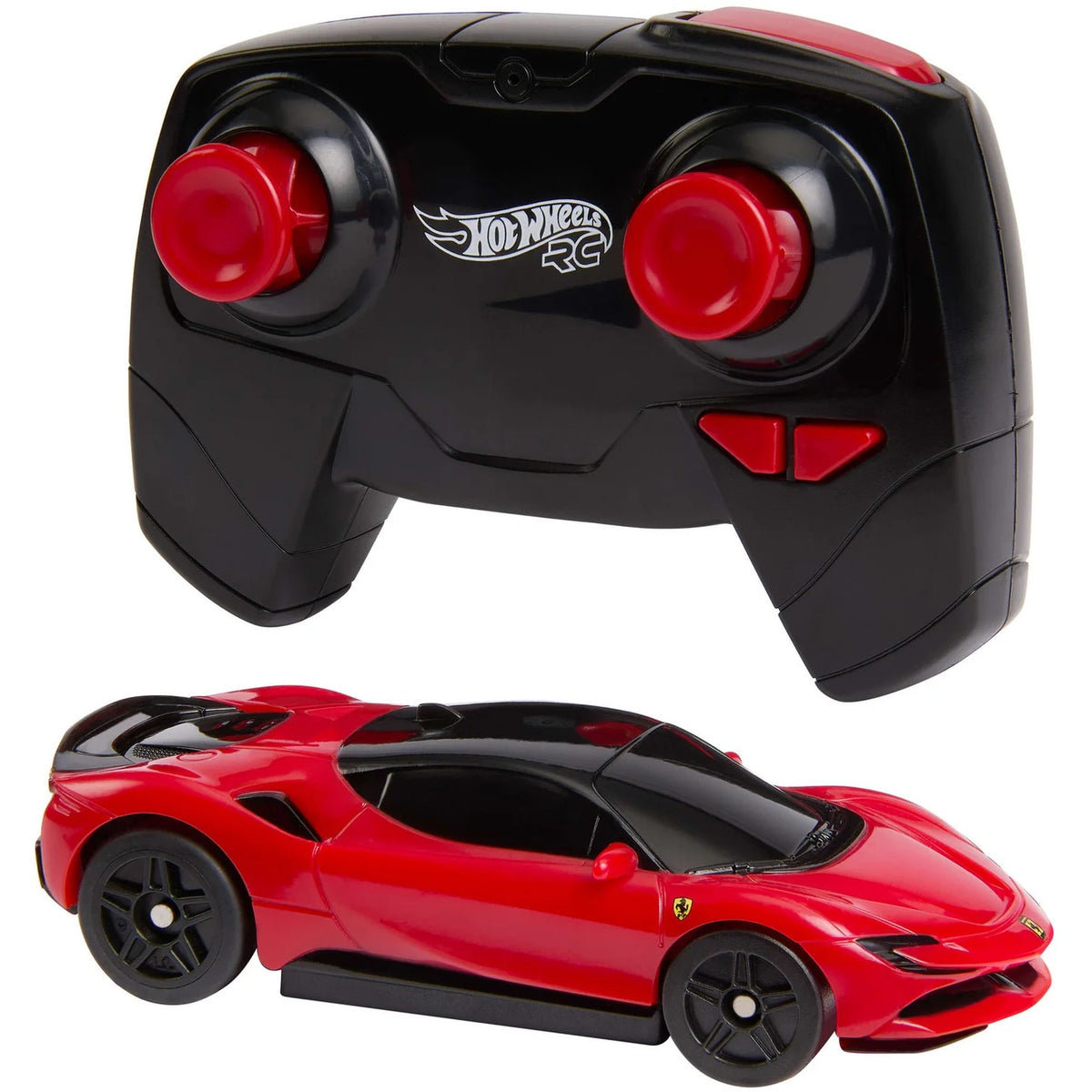 Hot Wheels - RC 1:64 Ferrari SF90 Stradale Assetto Fiorano Die-Cast Vehicle - Mattel