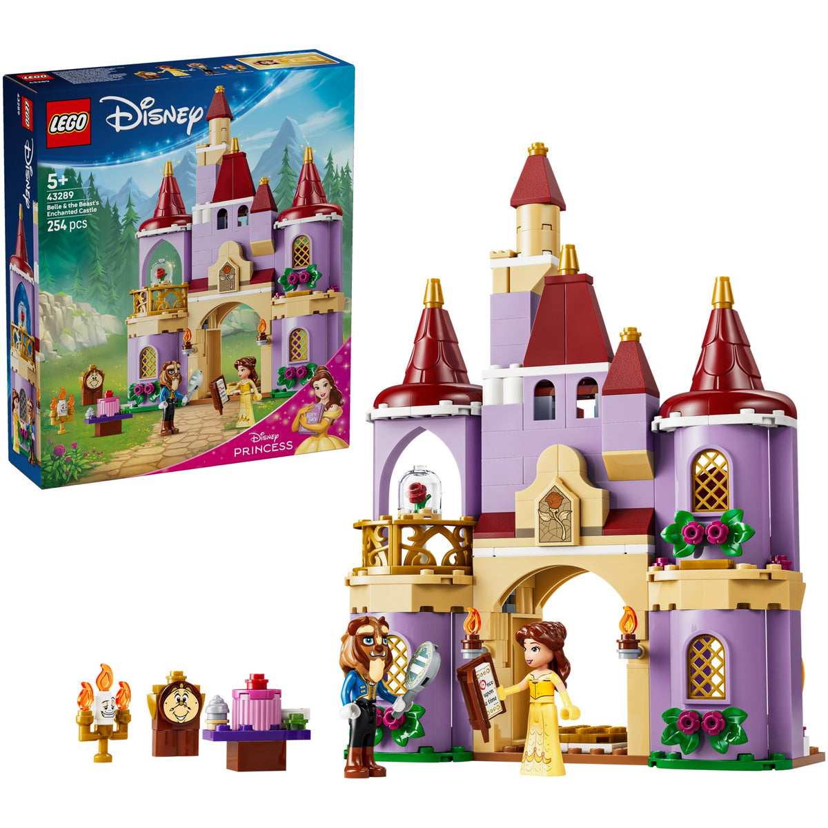 LEGO® 43289 Belle & the Beast's Enchanted Castle - Disney