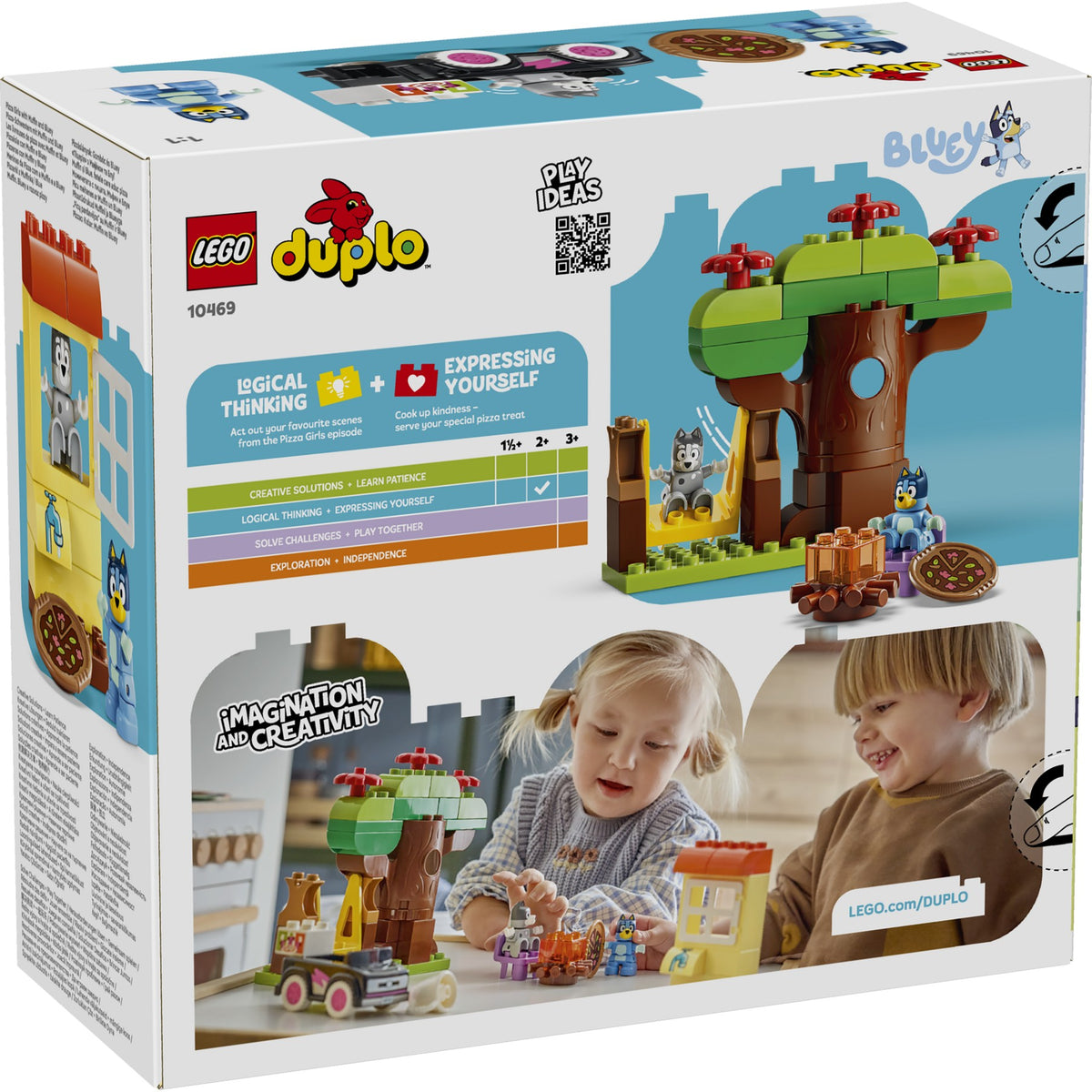 LEGO® 10469 Pizza Girls with Muffin and Bluey -  DUPLO®