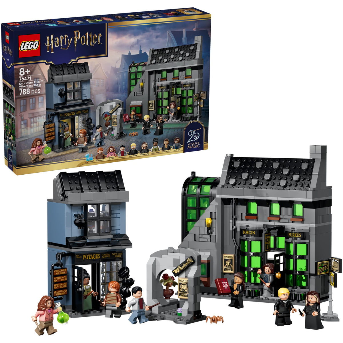 LEGO® 76471 Knockturn Alley Wizarding Shops - Harry Potter™