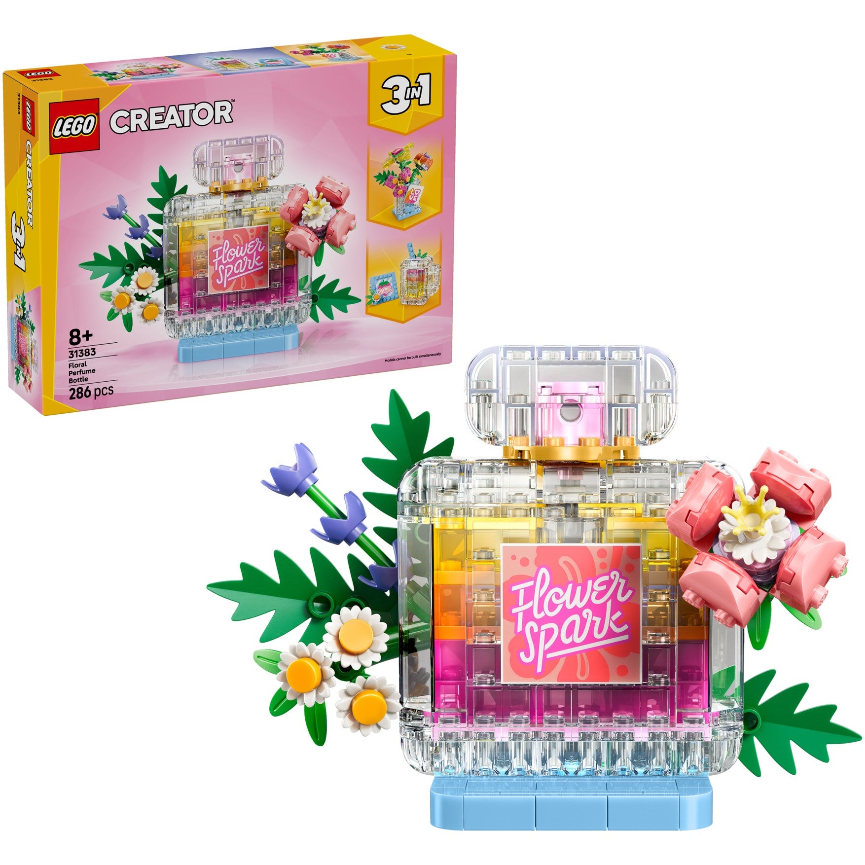 LEGO® 31383 Floral Decor Perfume Bottle - Creator 3-in-1