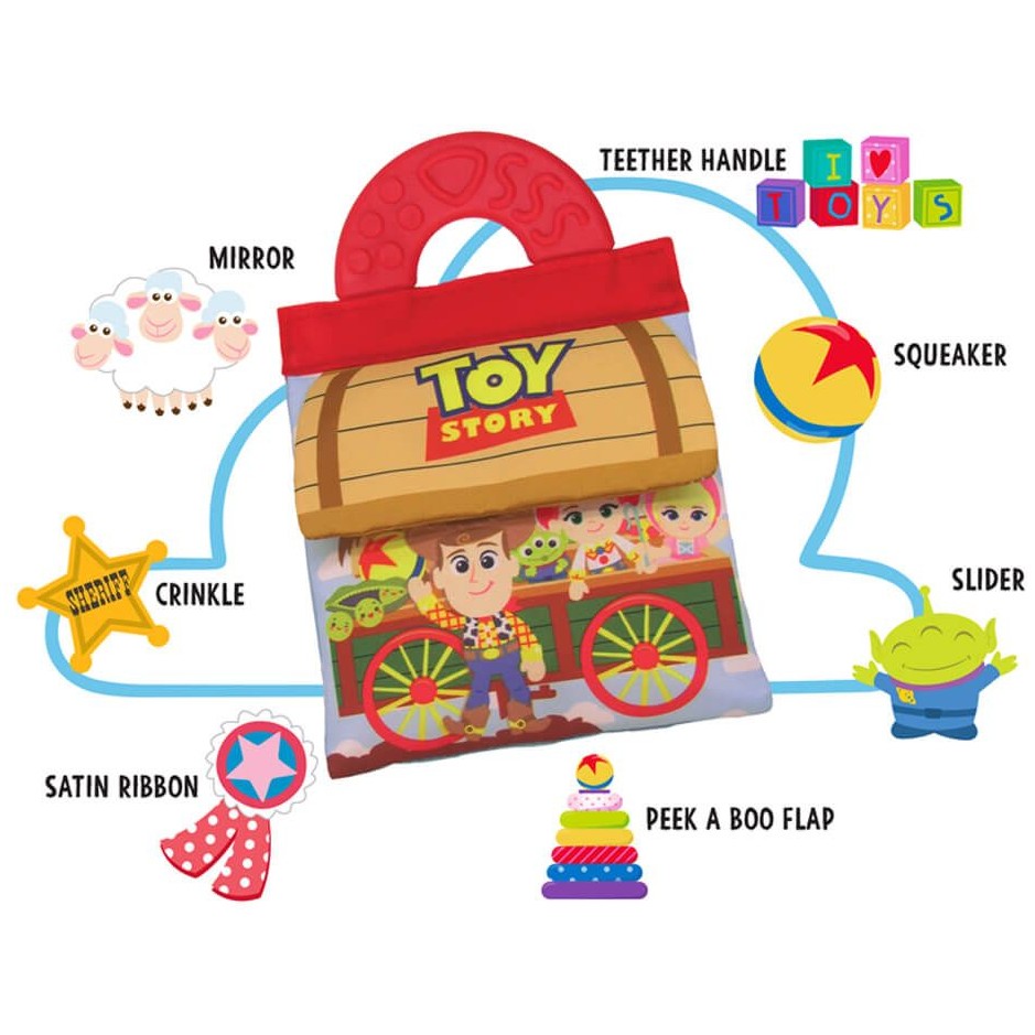 Disney Baby -  - Toy Story Soft Book - Jasnor