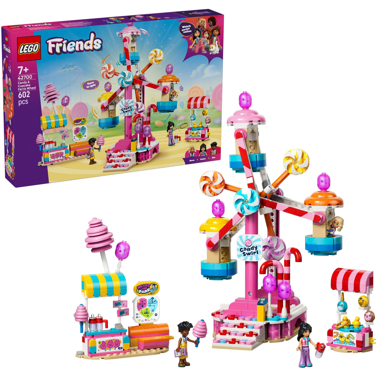 LEGO® 42700 Candy & Cupcake Ferris Wheel - Friends