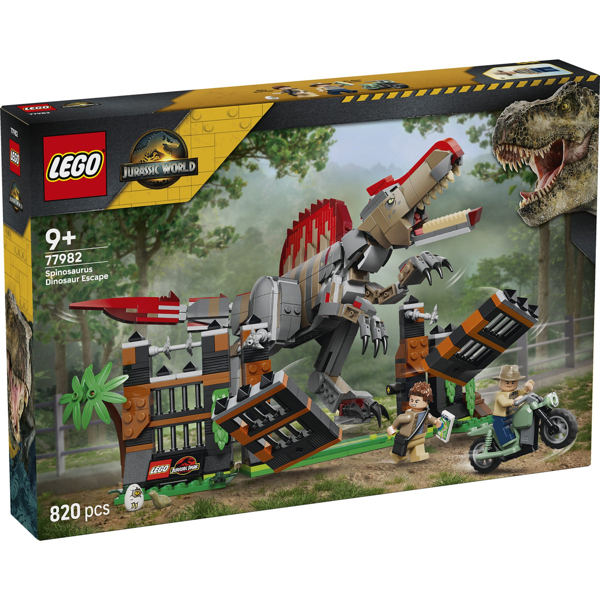 LEGO® 77982 Spinosaurus Dinosaur Escape - Jurassic World™