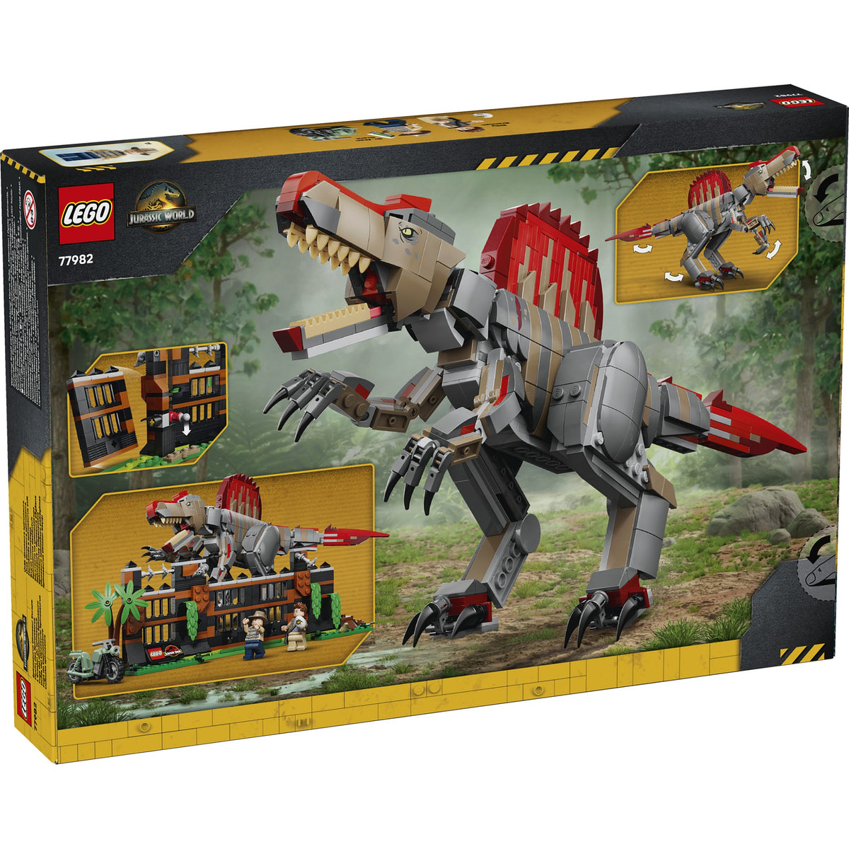 LEGO® 77982 Spinosaurus Dinosaur Escape - Jurassic World™