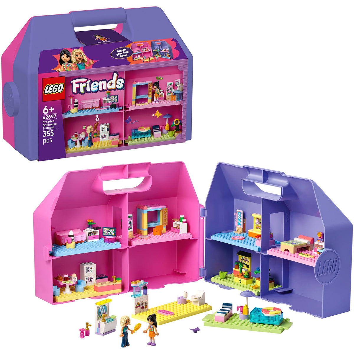 LEGO® 42697 Creative Dollhouse Suitcase - Friends