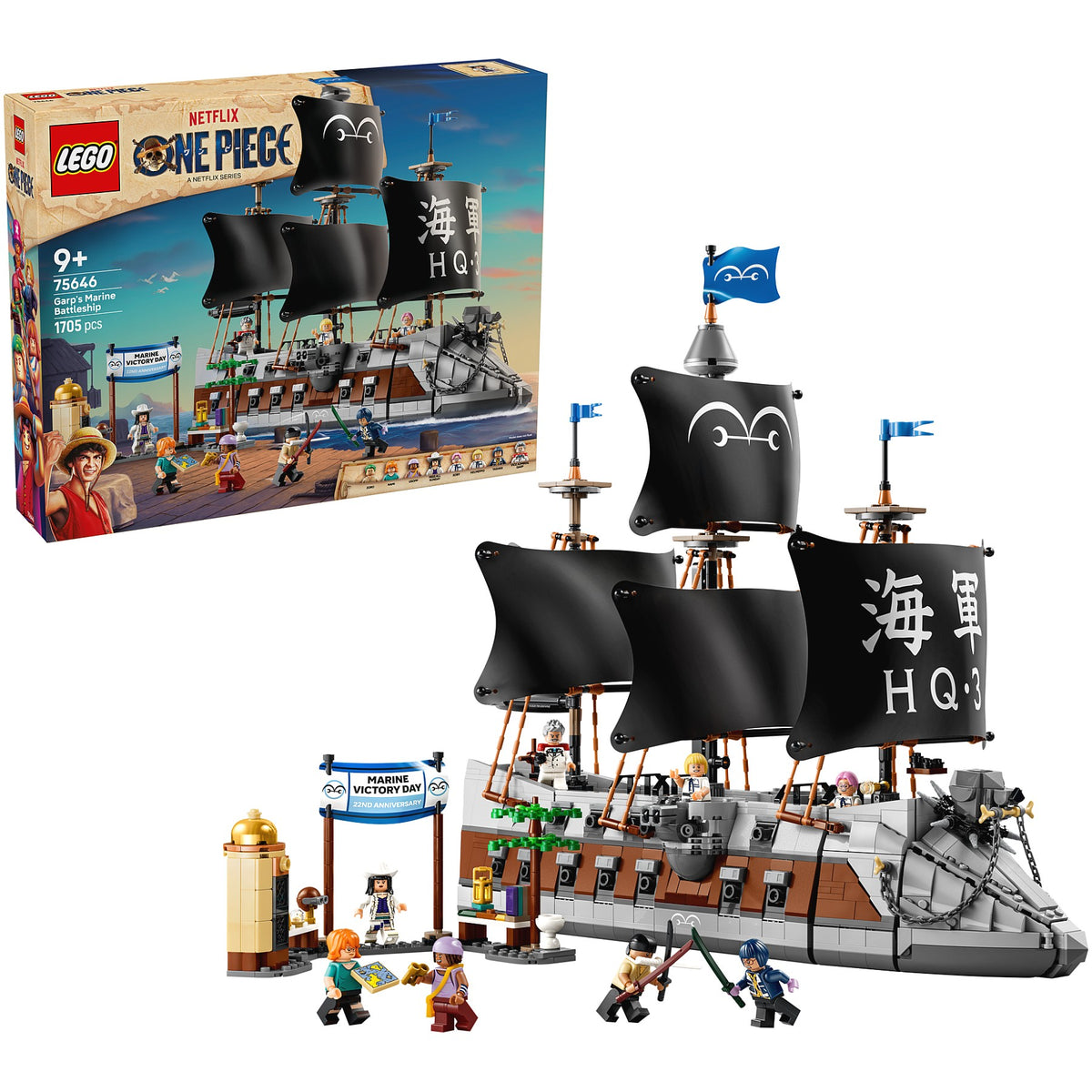 LEGO® 75646 Garp's Marine Battleship - One Piece