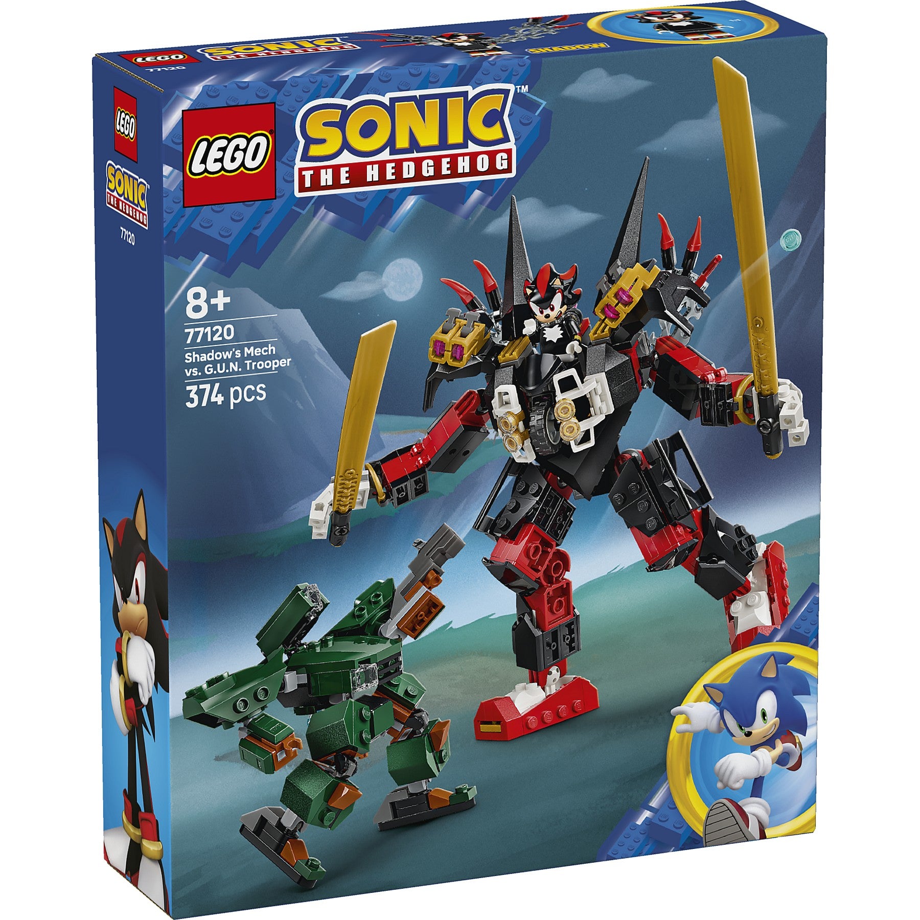 LEGO® 77120 Shadow's Mech vs. G.U.N. Trooper - Sonic the Hedgehog™